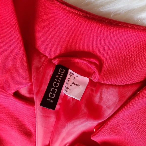 H&M Divided Red Blazer - Picture 4 of 6